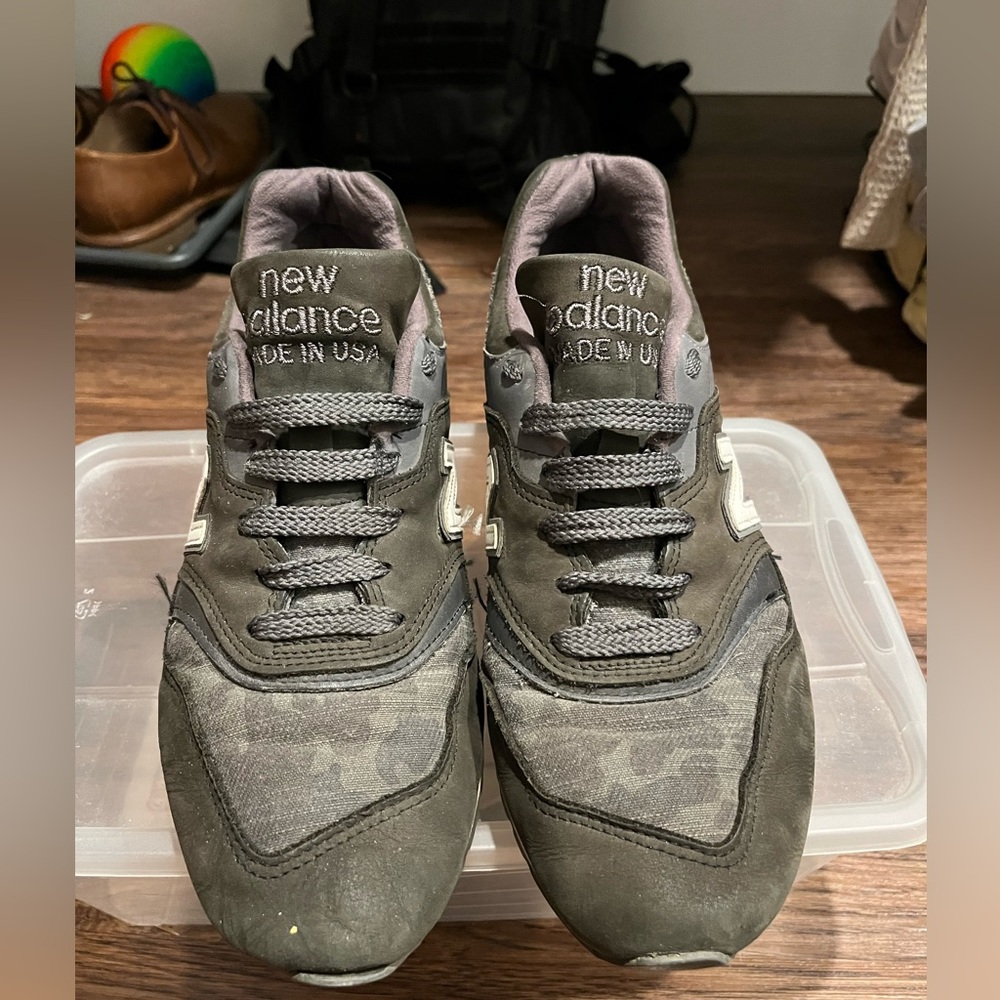 New Balance 997. Excellent used condition. Size 7.5 men’s. Camo